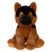Alsatian Eco Soft Toy Planet Pals Animals Black - 25cm x 18cm