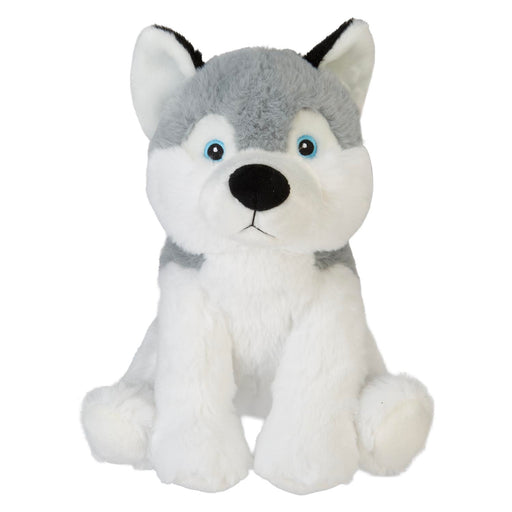 Husky Eco Soft Toy Planet Pals Animals Grey - 25cm x 18cm