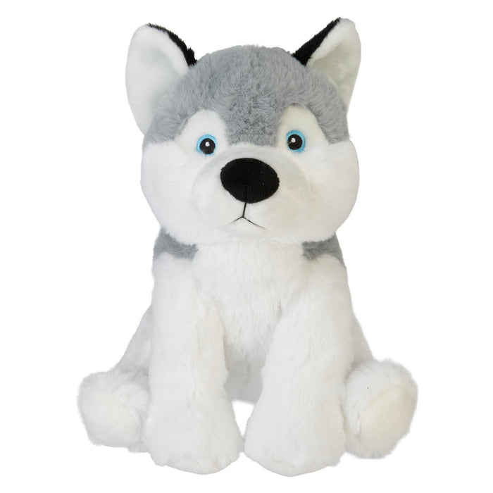 Husky Eco Soft Toy Planet Pals Animals Grey - 25cm x 18cm