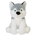 Husky Eco Soft Toy Planet Pals Animals Grey - 25cm x 18cm