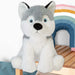 Husky Eco Soft Toy Planet Pals Animals Grey - 25cm x 18cm