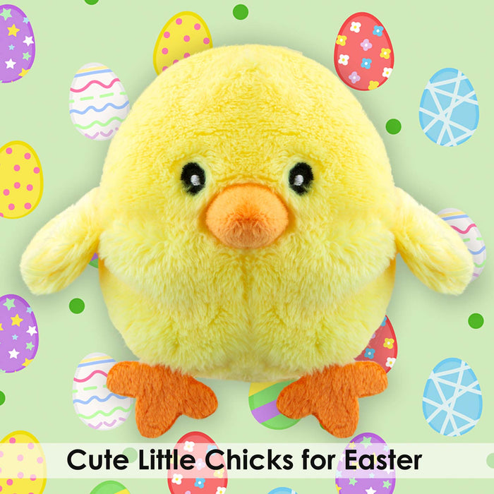 VFM - Baby Chick Soft Easter Toy 10cm - Super Soft Cuddly (2 Pack)