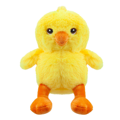 Eco Plush Easter Chick Soft Toy 15cm x 15cm Yellow X 1