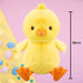 Eco Plush Easter Chick Soft Toy 28cm x 23cm Yellow X 1