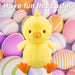 Eco Plush Easter Chick Soft Toy 28cm x 23cm Yellow X 1