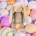 Bunny Soft Toy Easter Long Eared Plush Cute Huggable Cuddly 60cm Brown