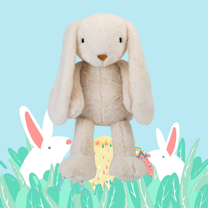 Bunny Soft Toy Easter Long Eared Plush Cute Huggable Cuddly 60cm Cream