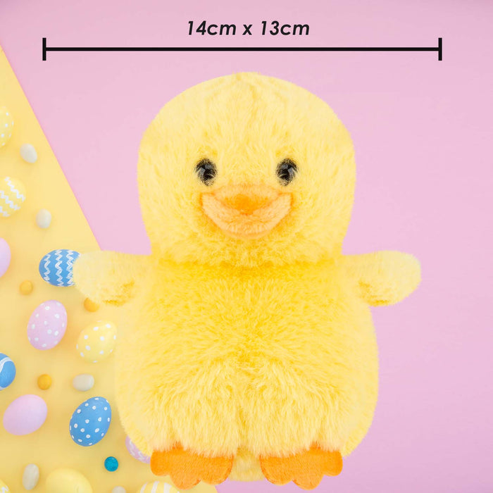 Easter Chick Soft Toy 14cm x 13cm Yellow X 1