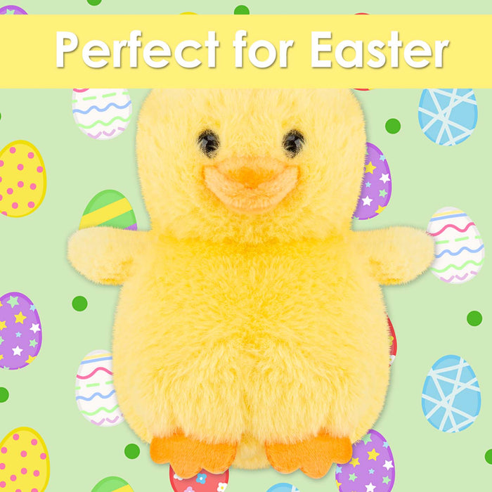 Easter Chick Soft Toy 14cm x 13cm Yellow X 1