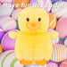 Easter Chick Soft Toy 14cm x 13cm Yellow X 1