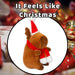 Christmas Capybara 15cm Soft Toy Plush Gift Idea 15cm x 11cm Brown X 1