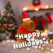 Christmas Capybara 20cm Soft Toy Plush Gift Idea 20cm x 16cm Brown X 1