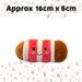 Christmas  Pig In Blanket Xmas Foodies Soft Toy Plush 16cm X 1