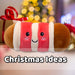 Christmas  Pig In Blanket Xmas Foodies Soft Toy Plush 16cm X 1