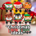 Christmas Soft Toy Mystery Bag Plush Gift 9cm x 9cm Multicolour X 1
