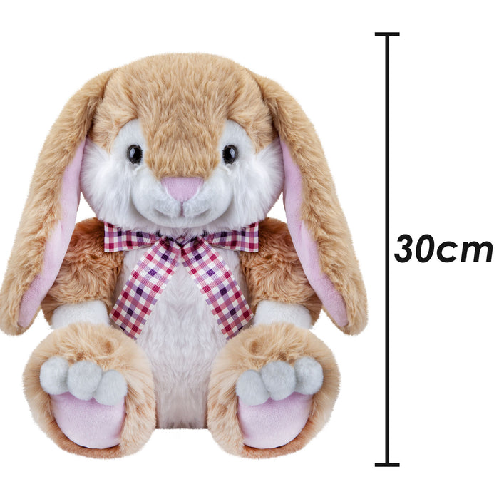 Bunny Soft Toy Easter Plushie Spring Plush Toy Bunny 25.5cm