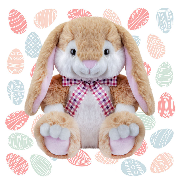 Bunny Soft Toy Easter Plushie Spring Plush Toy Bunny 25.5cm