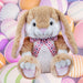 Bunny Soft Toy Easter Plushie Spring Plush Toy Bunny 25.5cm