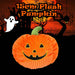 Halloween Pumpkin Soft Toy Smiling Plush 10cm x 15cm Orange X 1