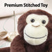 Hanging Monkey 50cm Plush Lifelike Toy With Hook and Loop Hands - Cuddle Crew