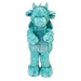 Gorgeous George Luxury Dragon Soft Toy Two Tone Blue - 23cm x 12cm