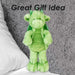 Gorgeous George Luxury Dragon Soft Toy Two Tone Green - 23cm x 12cm