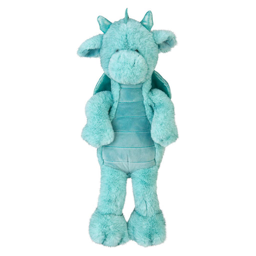 Gorgeous George Luxury Dragon Soft Toy Two Tone Blue - 30cm x 14cm