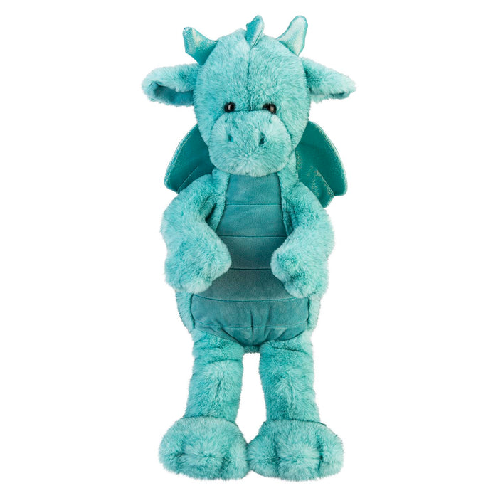 Gorgeous George Luxury Dragon Soft Toy Two Tone Blue - 40cm x 20cm