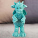 Gorgeous George Luxury Dragon Soft Toy Two Tone Blue - 40cm x 20cm