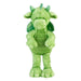 Gorgeous George Luxury Dragon Soft Toy Two Tone Green - 40cm x 20cm