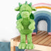 Gorgeous George Luxury Dragon Soft Toy Two Tone Green - 40cm x 20cm
