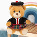Highlands Bear Soft Toy Scottish Kilt Bear Multi - 16cm x 12cm