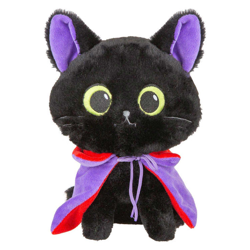 Vampire Cat Soft Toy Halloween Decoration 20cm x 14cm Black X 1