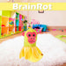 Brain rot Banana Monkey Soft Toy Plush Gift 22cm x 10cm Yellow X 1