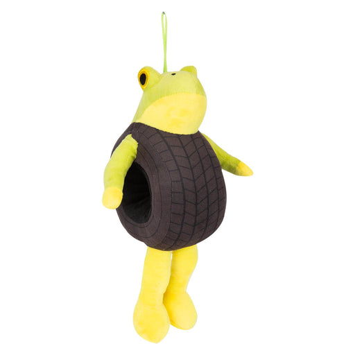 Brain rot Tyre Frog Soft Toy Plush Gift 20cm x 18cm Green X 1