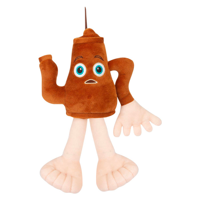 Brain rot Teapot Soft Toy Plush Gift 30cm x 25cm Brown X 1