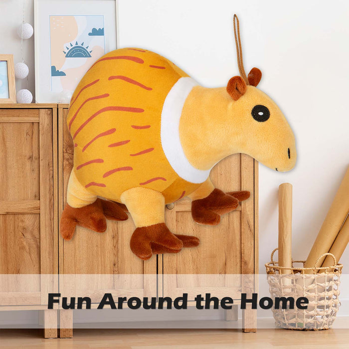 Brain rot Aardvark Soft Toy Plush Gift 30cm x 30cm Yellow X 1
