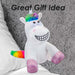 Fartypants Unicorn Soft Toy With Sound Chip Multi - 25cm x 12cm