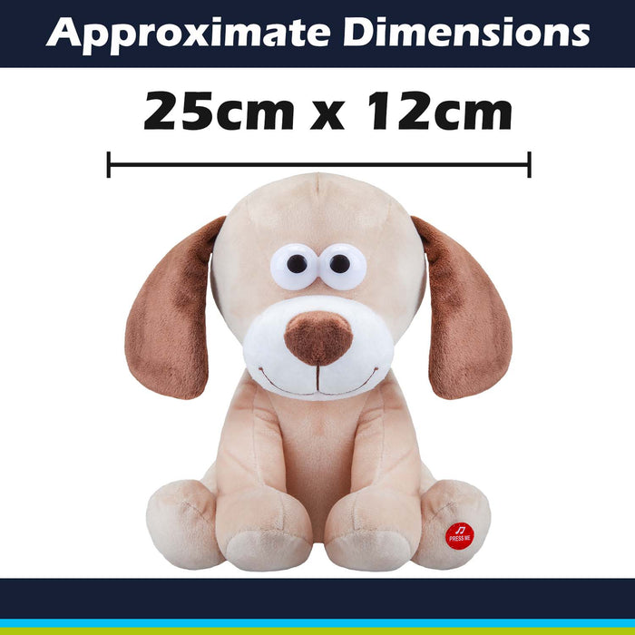 Fartypants Dog Soft Toy With Sound Chip Feature Multi - 25cm x 12cm