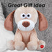 Fartypants Dog Soft Toy With Sound Chip Feature Multi - 25cm x 12cm