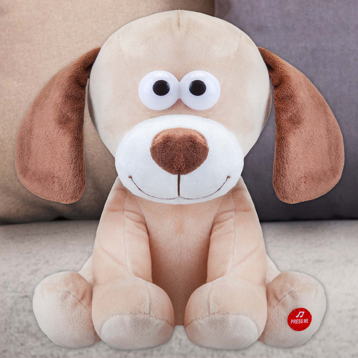 Fartypants Dog Soft Toy With Sound Chip Feature Multi - 25cm x 12cm