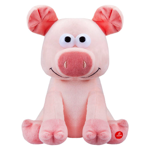Fartypants Pig Soft Toy With Sound Chip Feature Multi - 25cm x 12cm