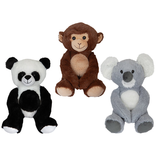 Monkey Koala Panda Soft Toy Cute Plushie Huggable Cuddly Stuffed Toy Gift 25cm