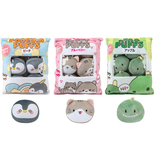 Cat Penguin Dinosaur Soft Toy Cute Plushie Huggable Plush