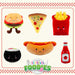 Ketchup Soft Toy Food Themed Cute Plush Cuddly Soft Fluffy 16cm Multi-Coloured