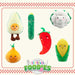 Cauliflower Soft Toy Food Themed Cute Plush Cuddly Fluffy 16cm Multi-Coloured