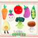 Avocado Soft Toy Food Themed Cute Plush Cuddly Soft Fluffy 27cm Multi-Coloured