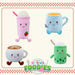 Tea Boba Tea Soft Toy Food Themed Cute Plush Cuddly Fluffy 16cm Multi-Coloured