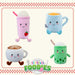 Tea Boba Tea Soft Toy Food Themed Cute Plush Cuddly Fluffy 16cm Multi-Coloured