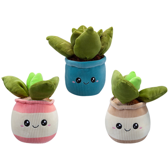 Potted Plants Soft Toy Cute Plushie Huggable Cuddly Stuffed Toy Gift 20cm Blue